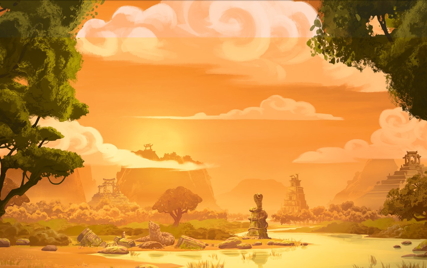 Discovery splash banner for Ninjago streaming Discord server