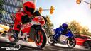 Discovery splash banner for Motorcycle Mayhem Discord server