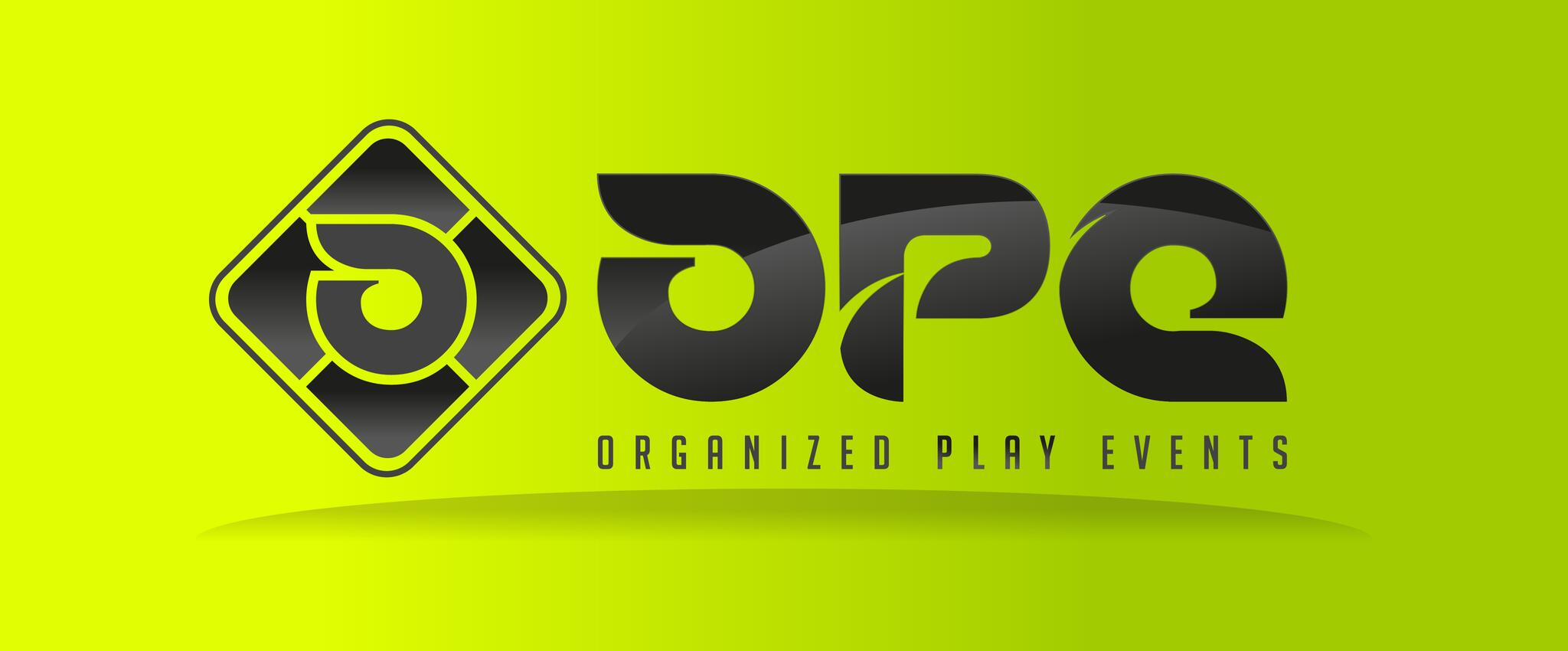 Discovery splash banner for Organized Play Events Official Discord Discord server