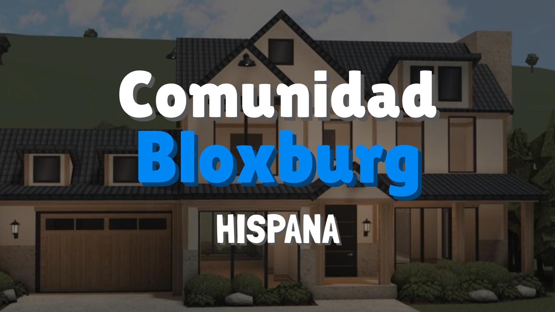 Discovery splash banner for Comunidad Bloxburg Hispana Discord server