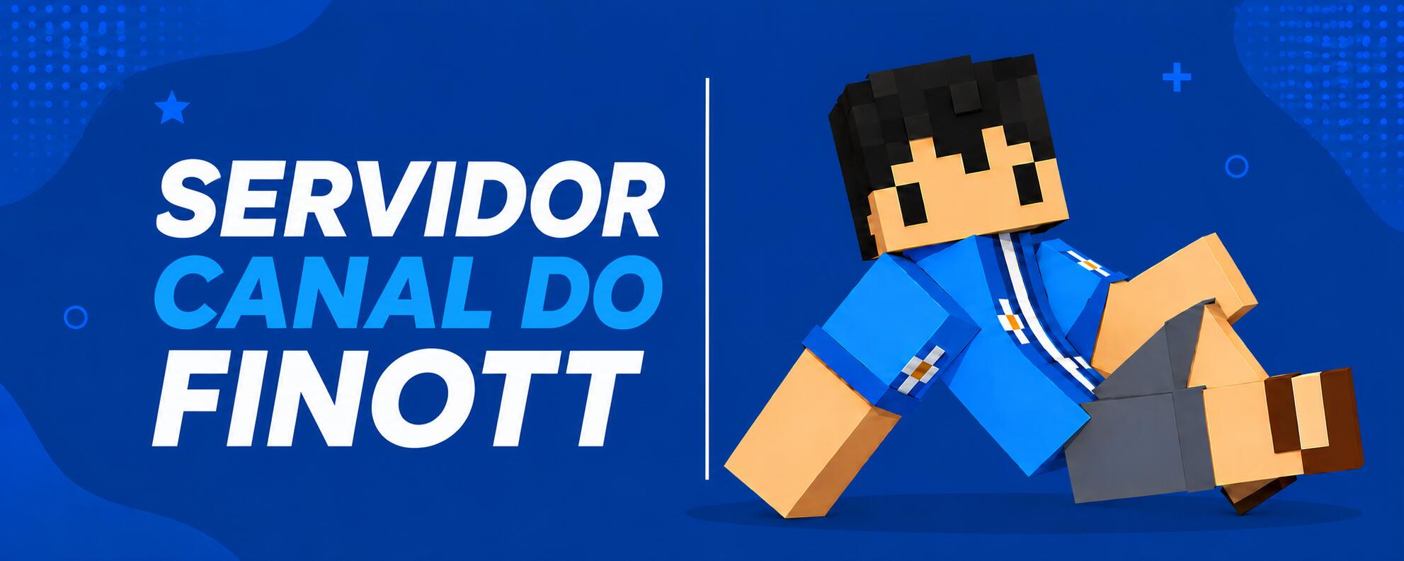 Discovery splash banner for Canal do Finott - #23K Discord server