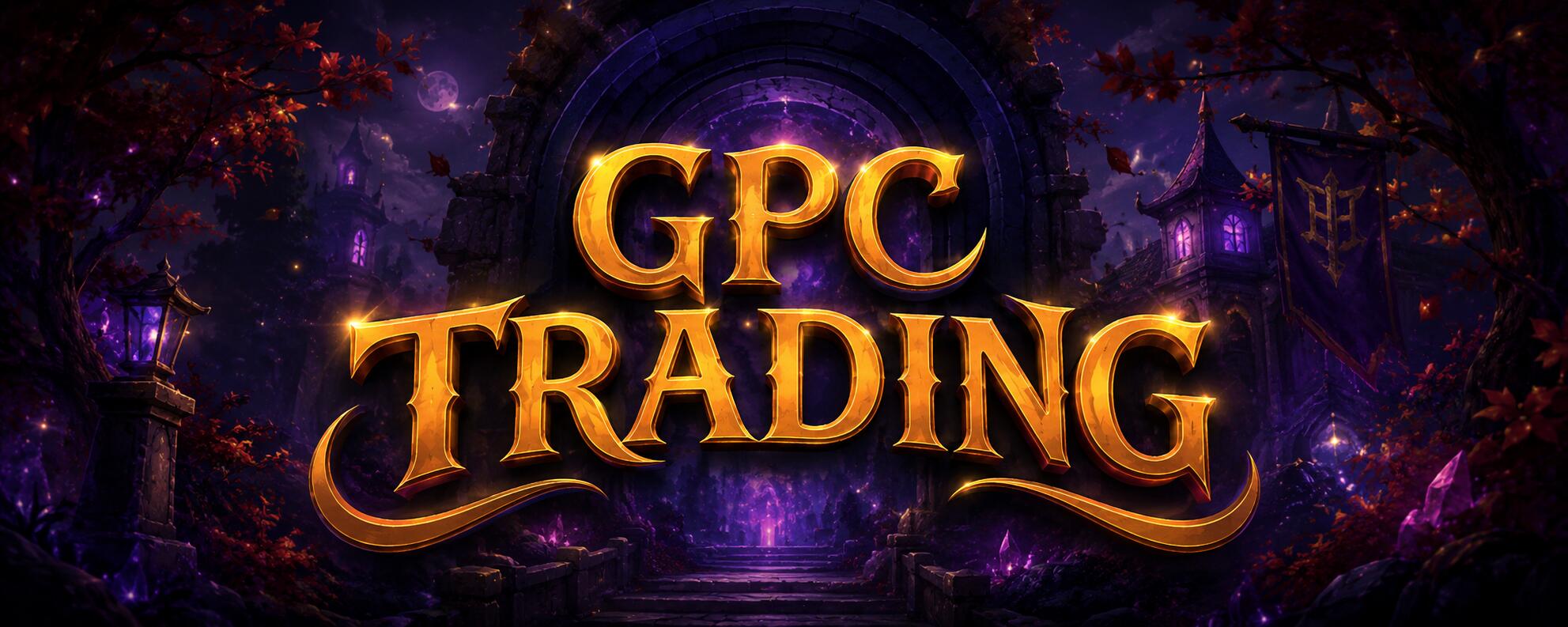 Discovery splash banner for GPO Trading Hub - Grand piece online Discord server