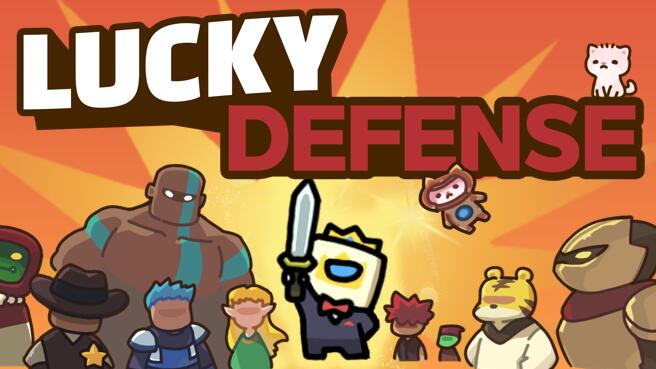 Discovery splash banner for Lucky Defense Discord server