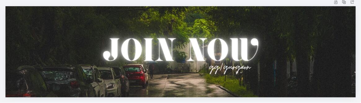Discovery splash banner for Gurgaon | Chilling · Indian · Community Discord server