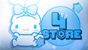 Discovery splash banner for 4 Store đ Discord server