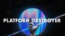 Discovery splash banner for Platform Destroyer Discord server