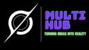 Discovery splash banner for Multi x Hub Official Discord server