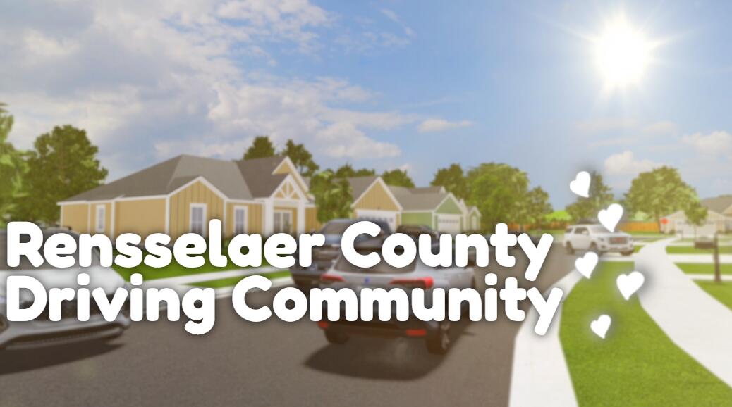 Discovery splash banner for 🏖Rensselaer County Driving Community™ Discord server
