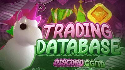 Discovery splash banner for Trading Database | MM2, Adopt Me, BladeBall, Murder Mystery 2, PS99, BB, GPO Discord server
