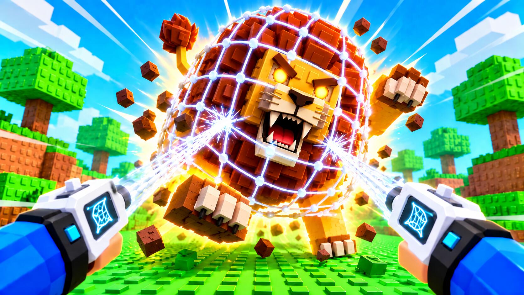 Discovery splash banner for Catch a Beast Discord server