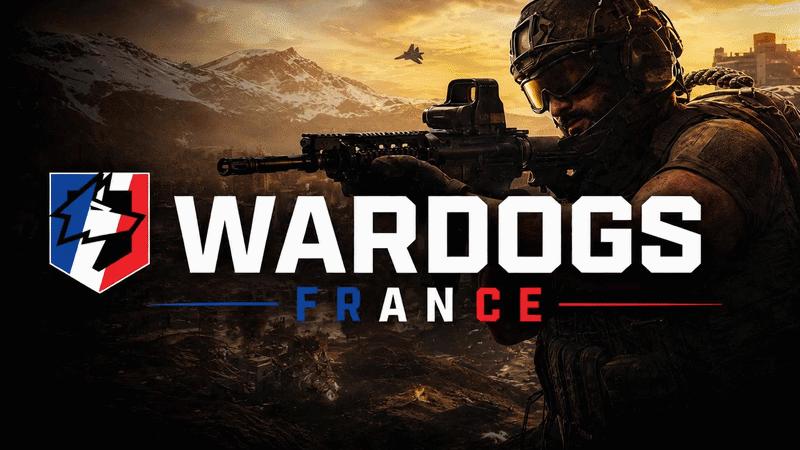 Discovery splash banner for WARDOGS FRANCE Discord server