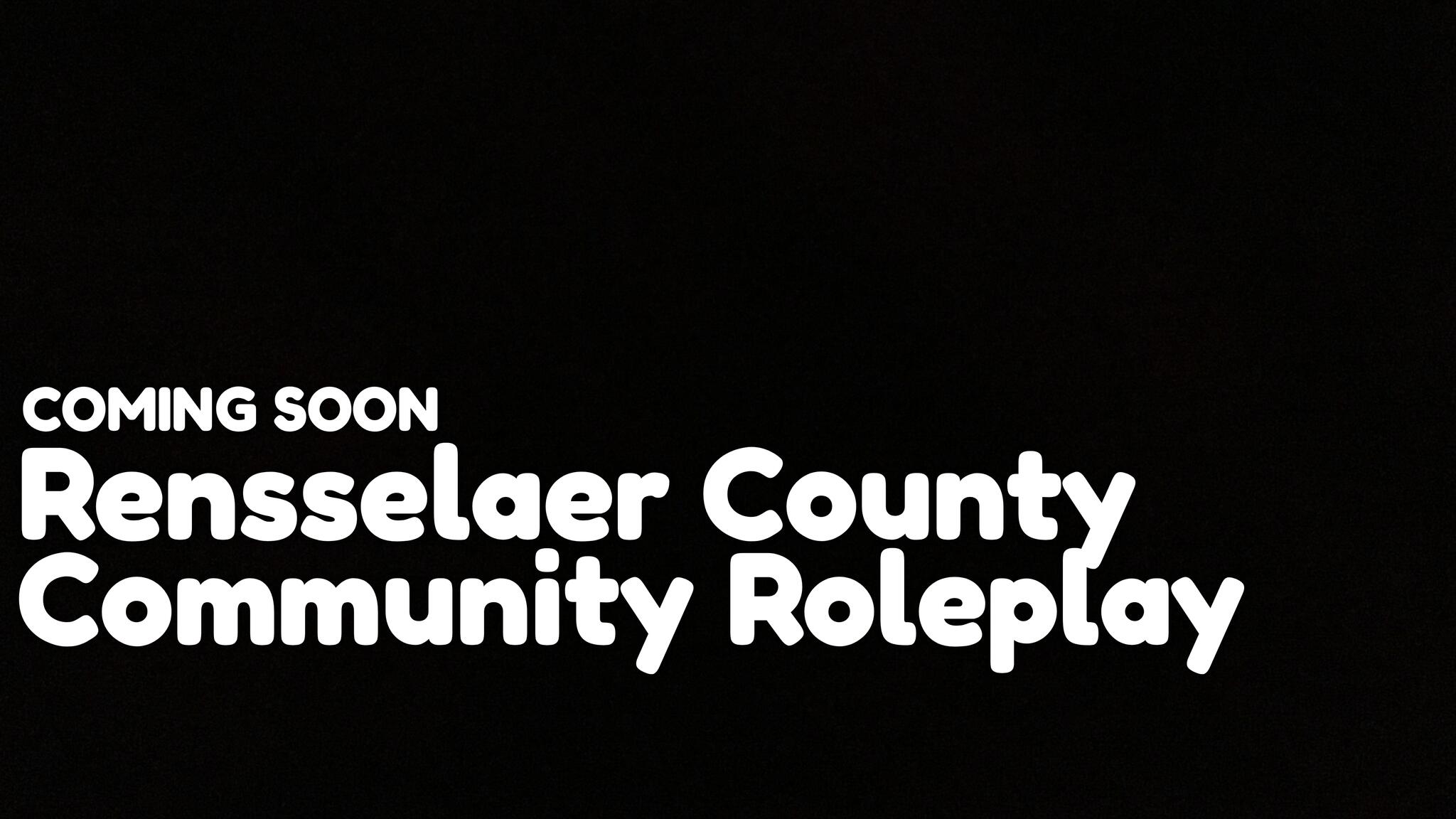 Discovery splash banner for 🚧 Rensselaer County Community Roleplay ™ Discord server