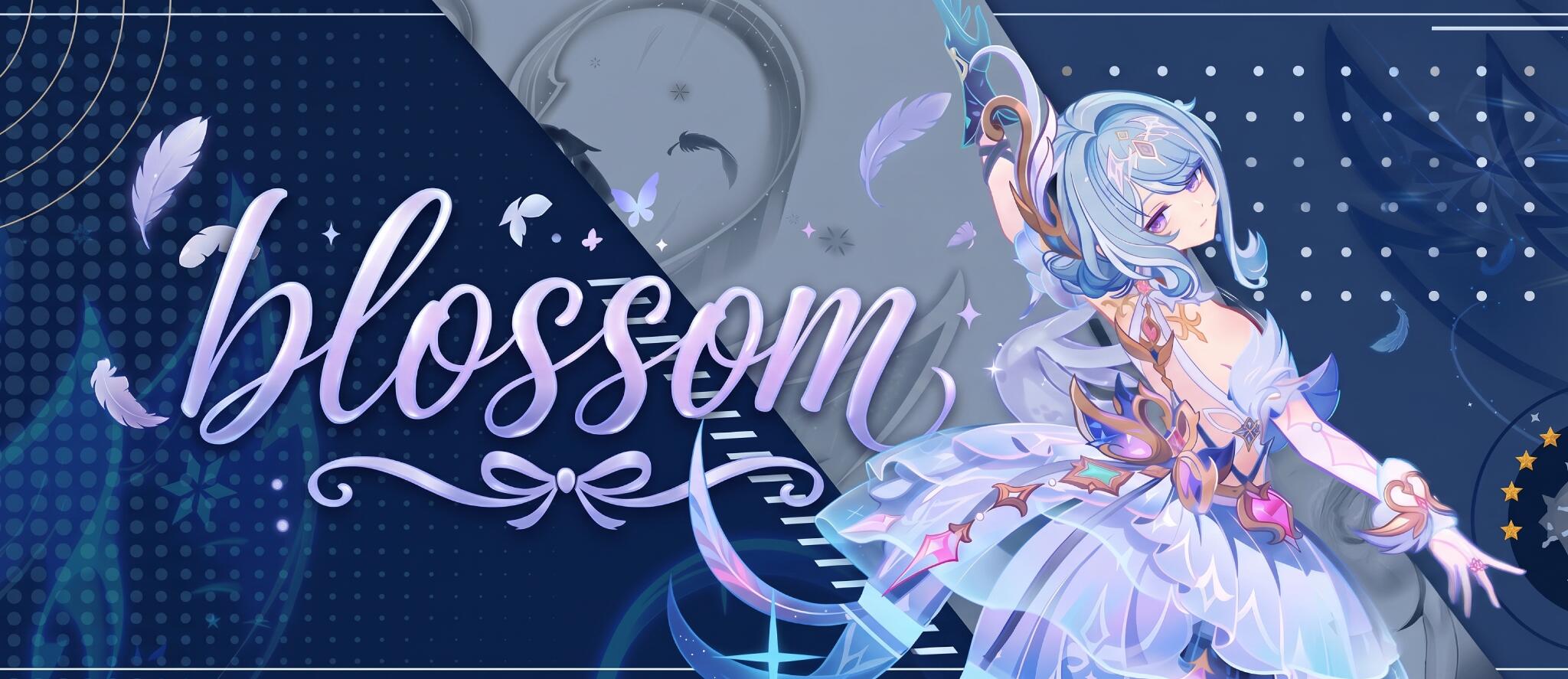 Discovery splash banner for 𝘉𝘭𝘰𝘴𝘴𝘰𝘮 ᢉ𐭩 Discord server