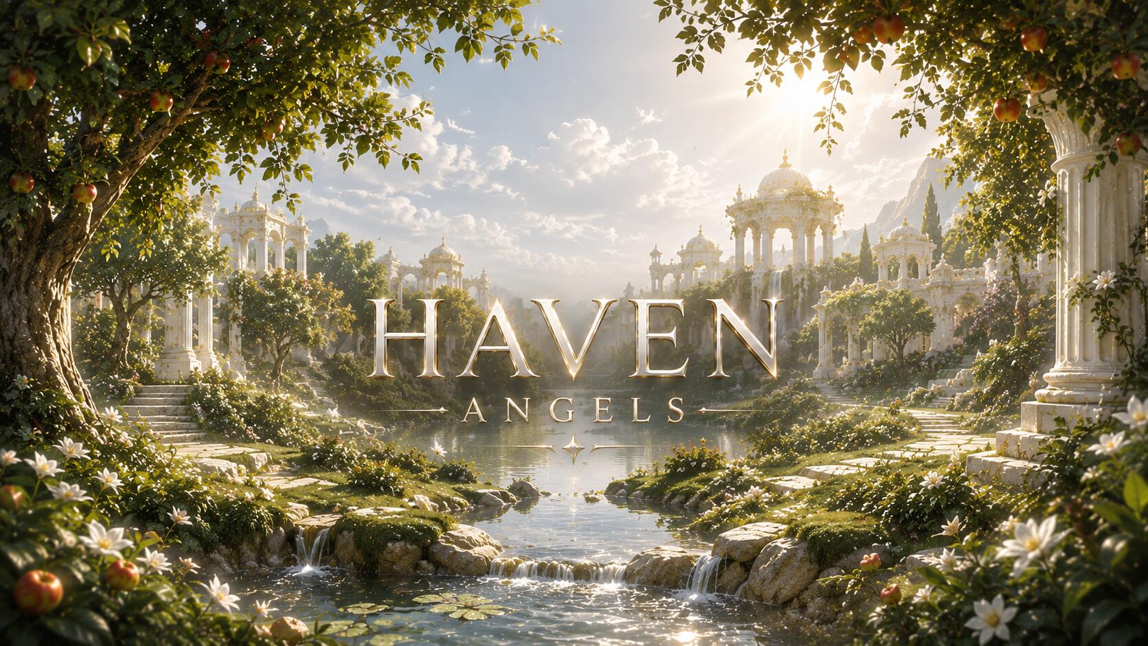 Discovery splash banner for Haven Angels︱Sorteios・Eventos・Calls・Tag #5K Discord server