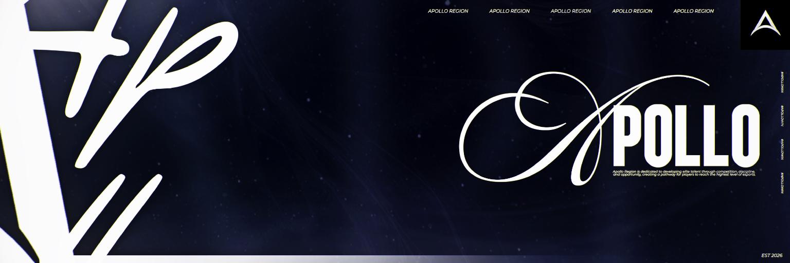 Discovery splash banner for Apollo Region™ Discord server