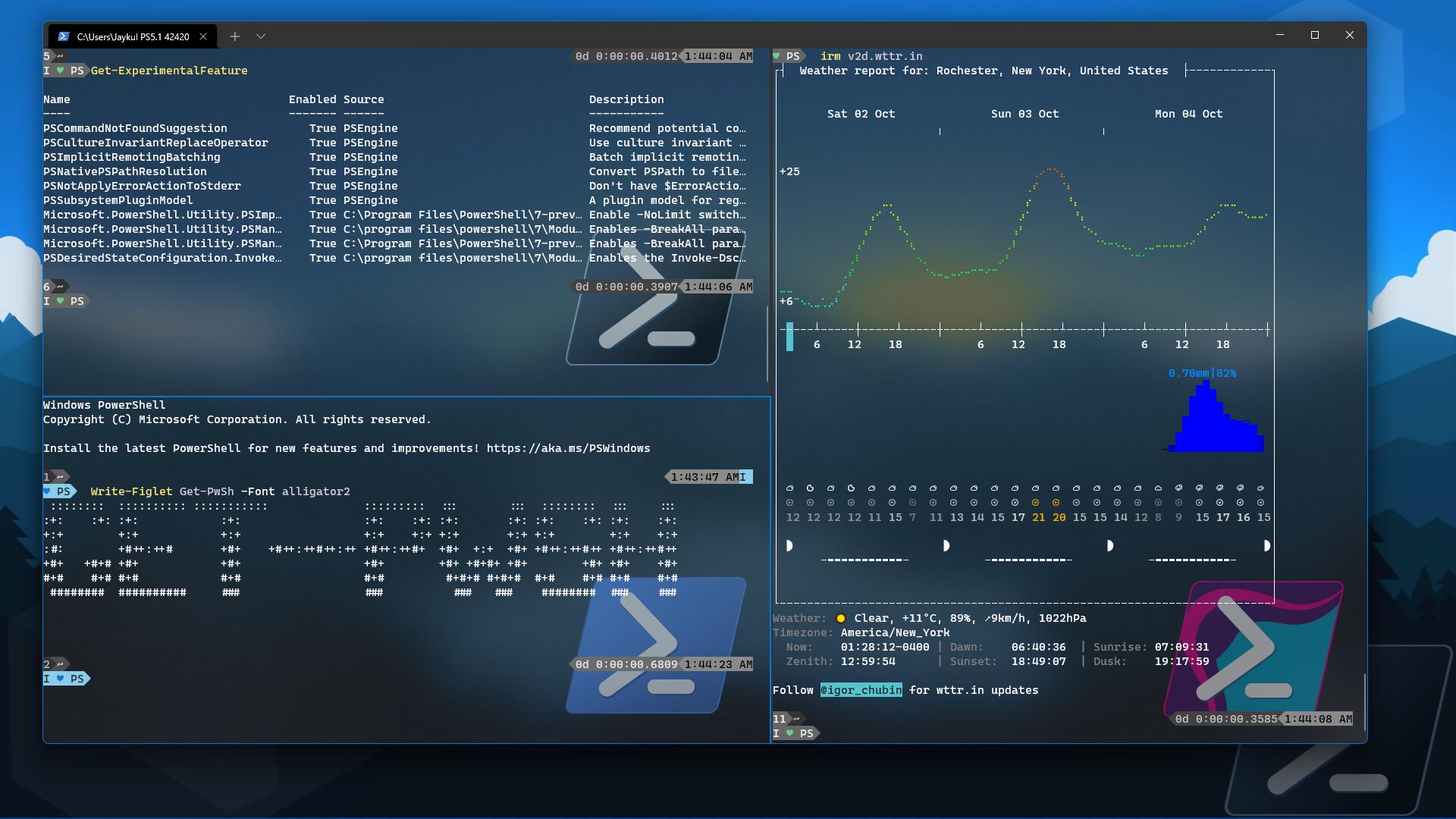 Discovery splash banner for PowerShell Discord server