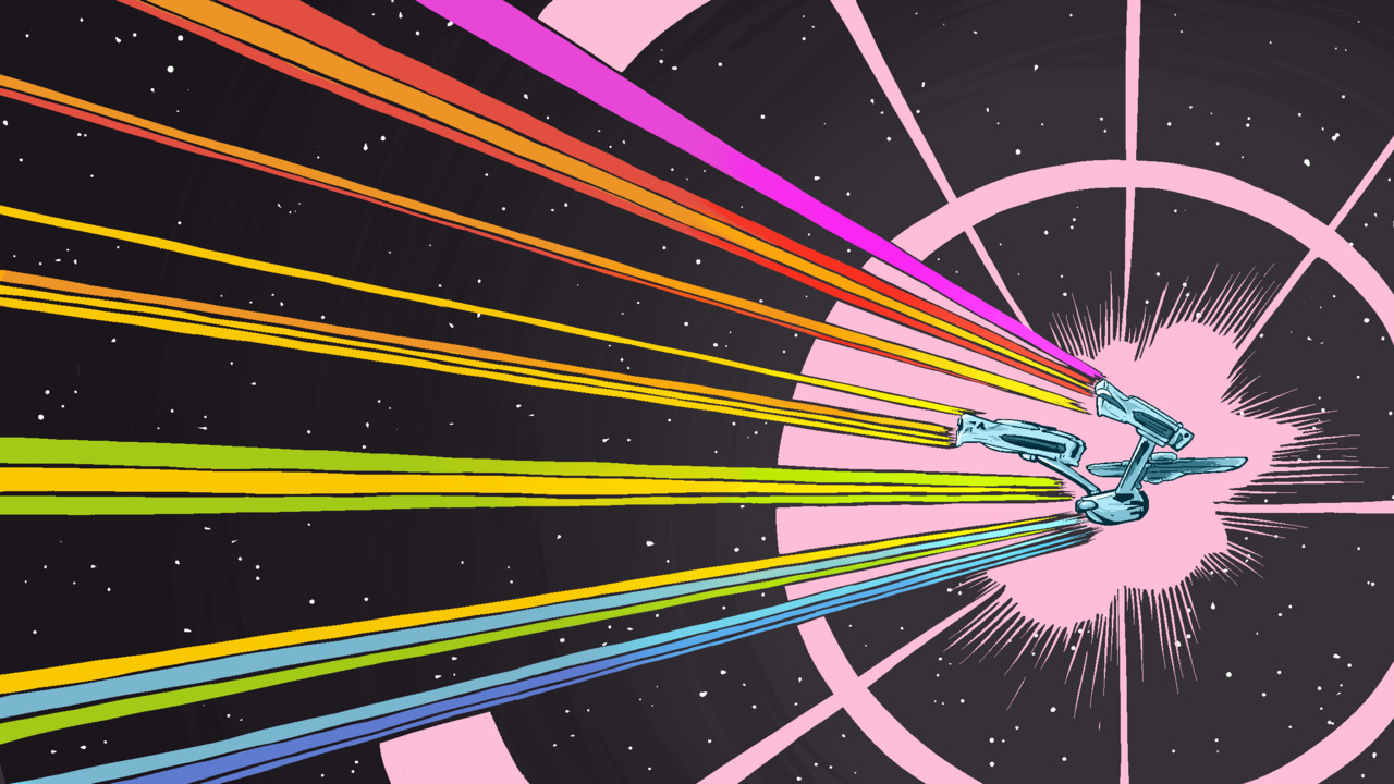 Discovery splash banner for Star Trek Discord server