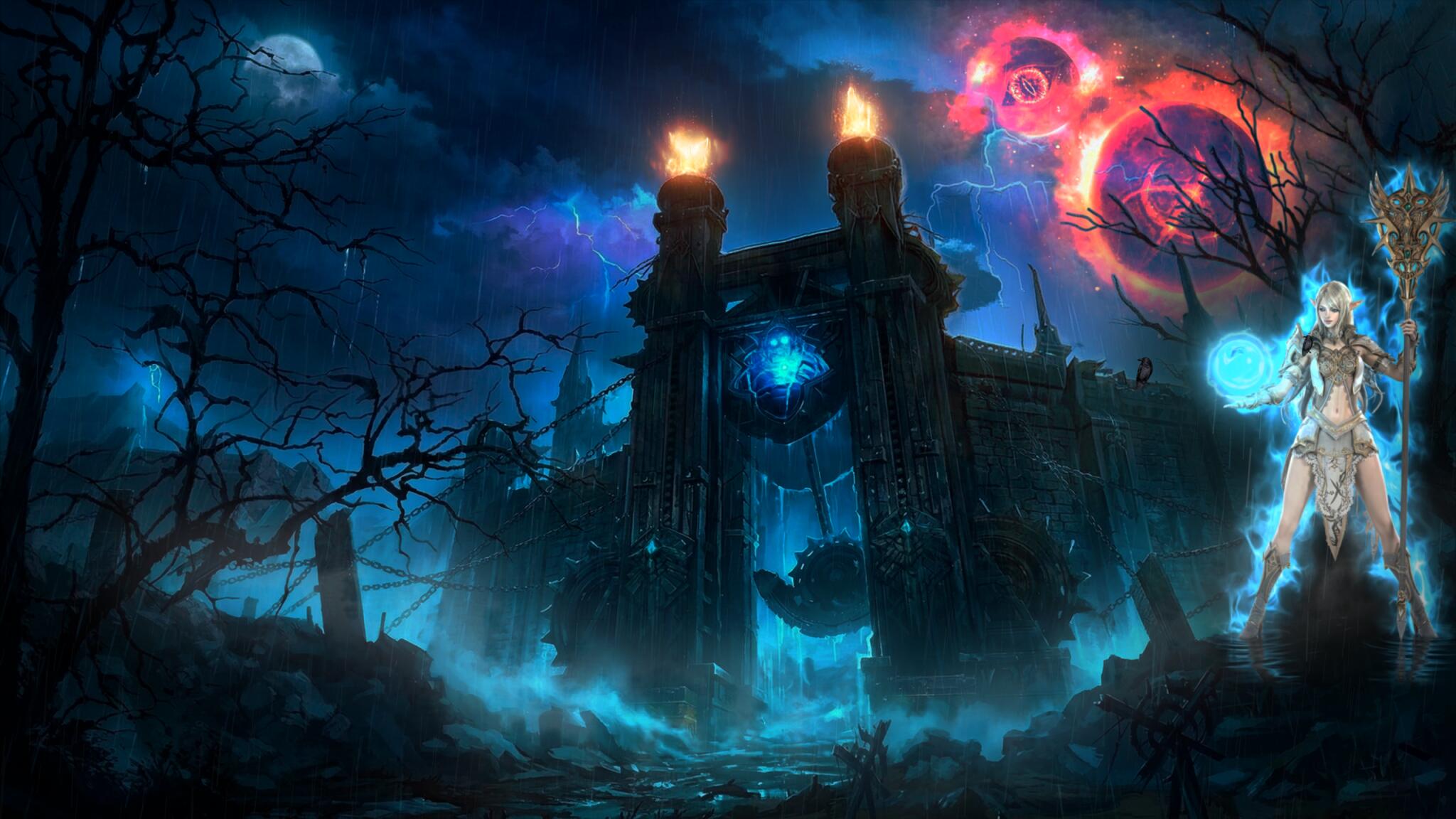 Discovery splash banner for Ashenvale Club Discord server