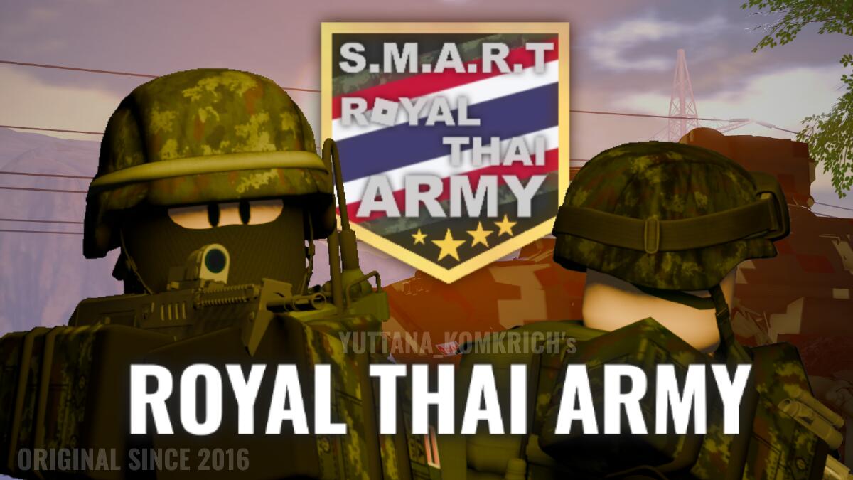 Discovery splash banner for Royal Thai Army 「RBLX」 Discord server