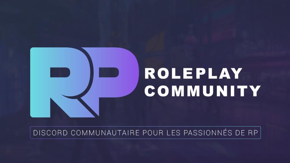 Discovery splash banner for RolePlay Community ☆2k26☆ Discord server