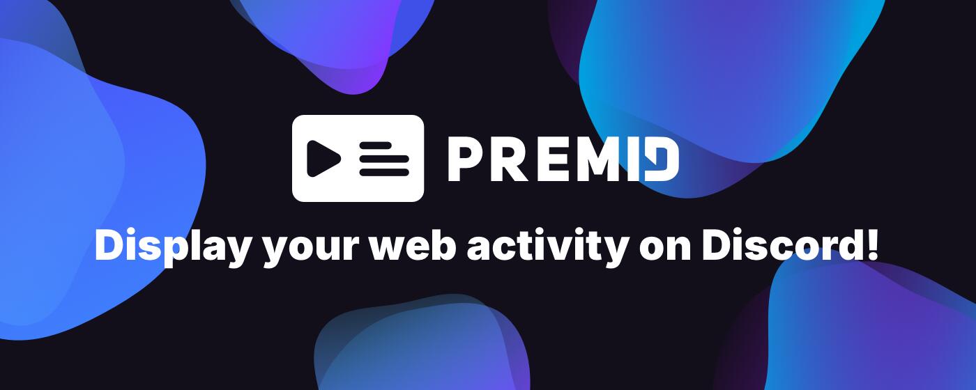 Discovery splash banner for PreMiD Discord server