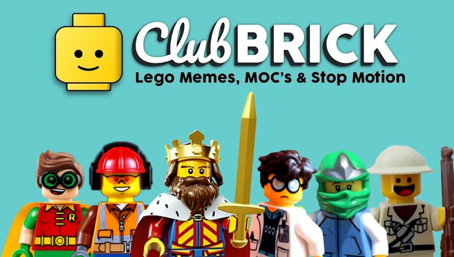 Discovery splash banner for LEGO Club Brick Discord server