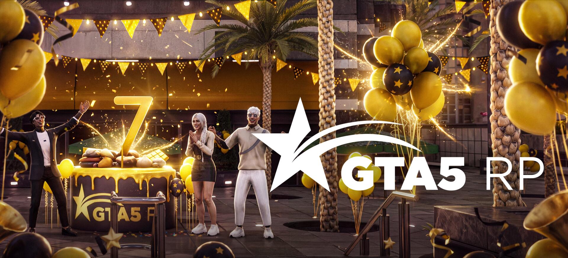 Discovery splash banner for GTA5RP Discord server