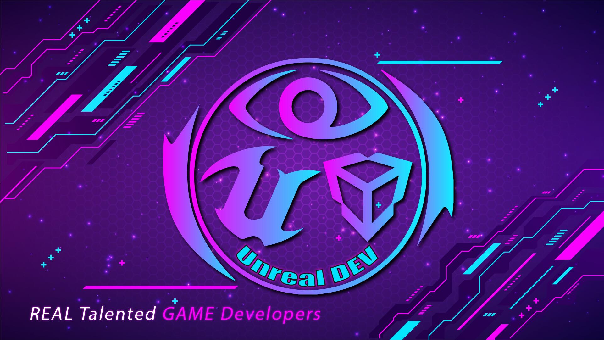 Discovery splash banner for UNREAL DEV Discord server