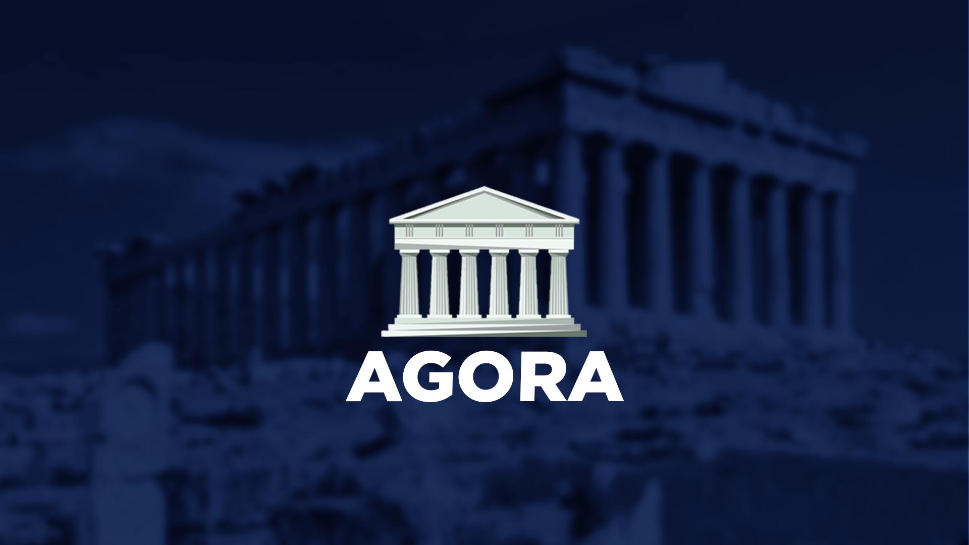 Discovery splash banner for Agora Discord server