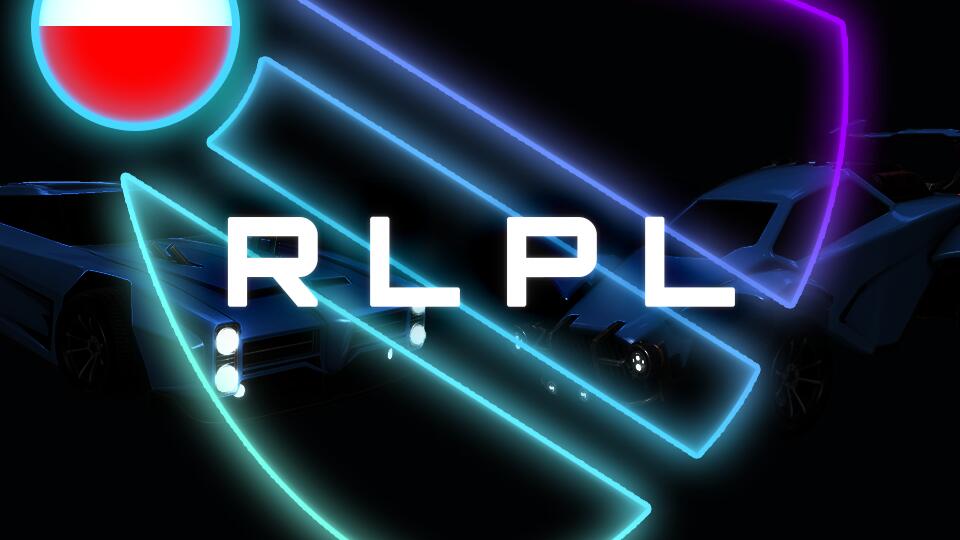 Discovery splash banner for Rocket League Polska Discord server