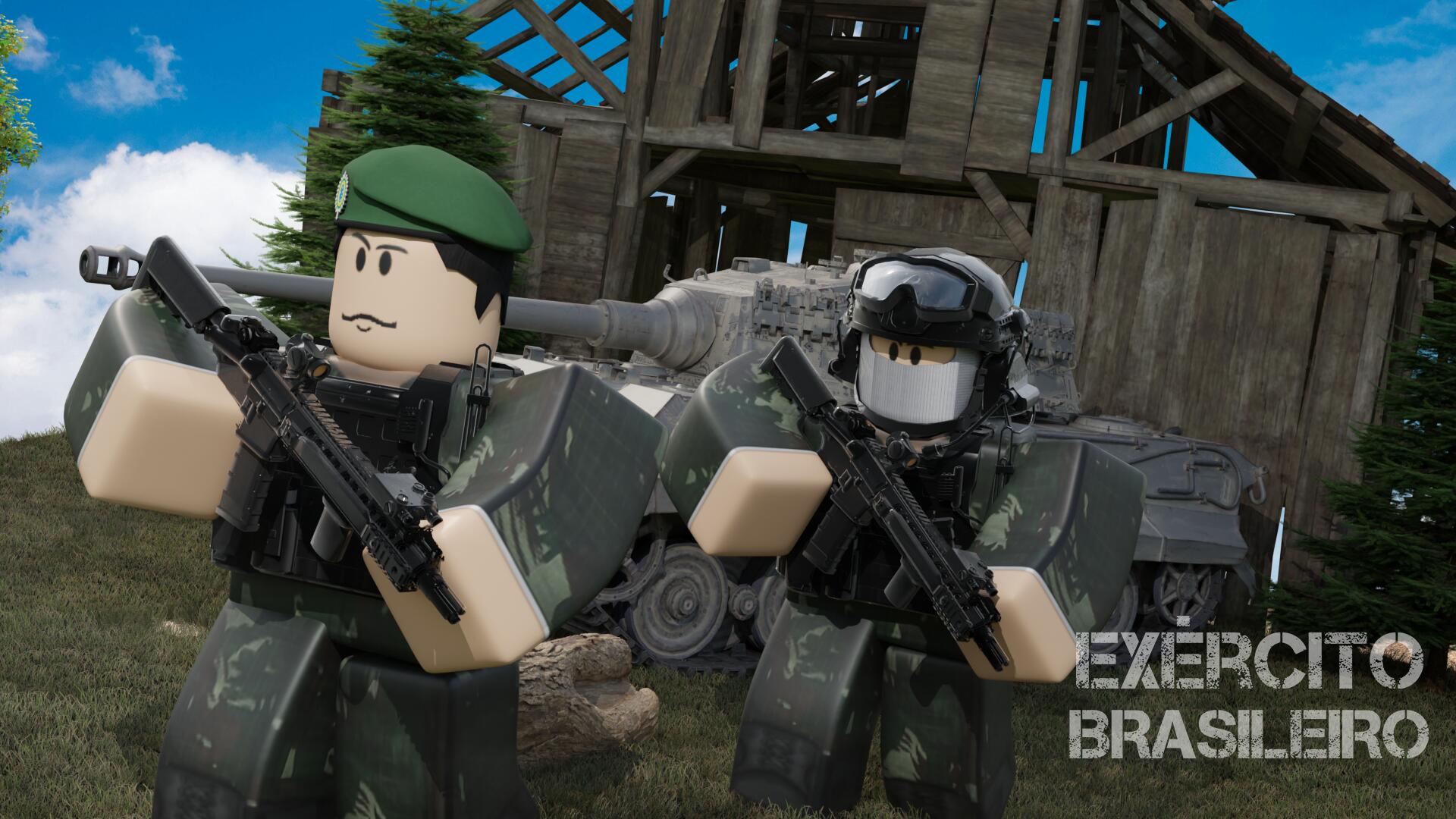 Discovery splash banner for Exército Brasileiro - Flithy012 Discord server