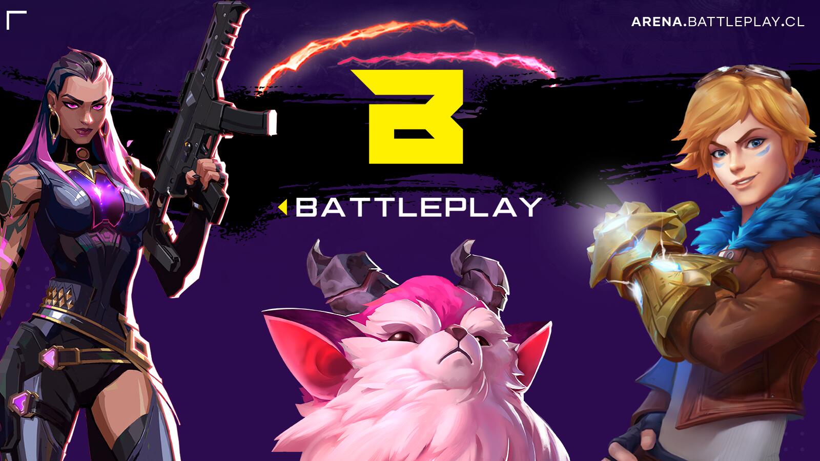 Discovery splash banner for Battleplay Discord server