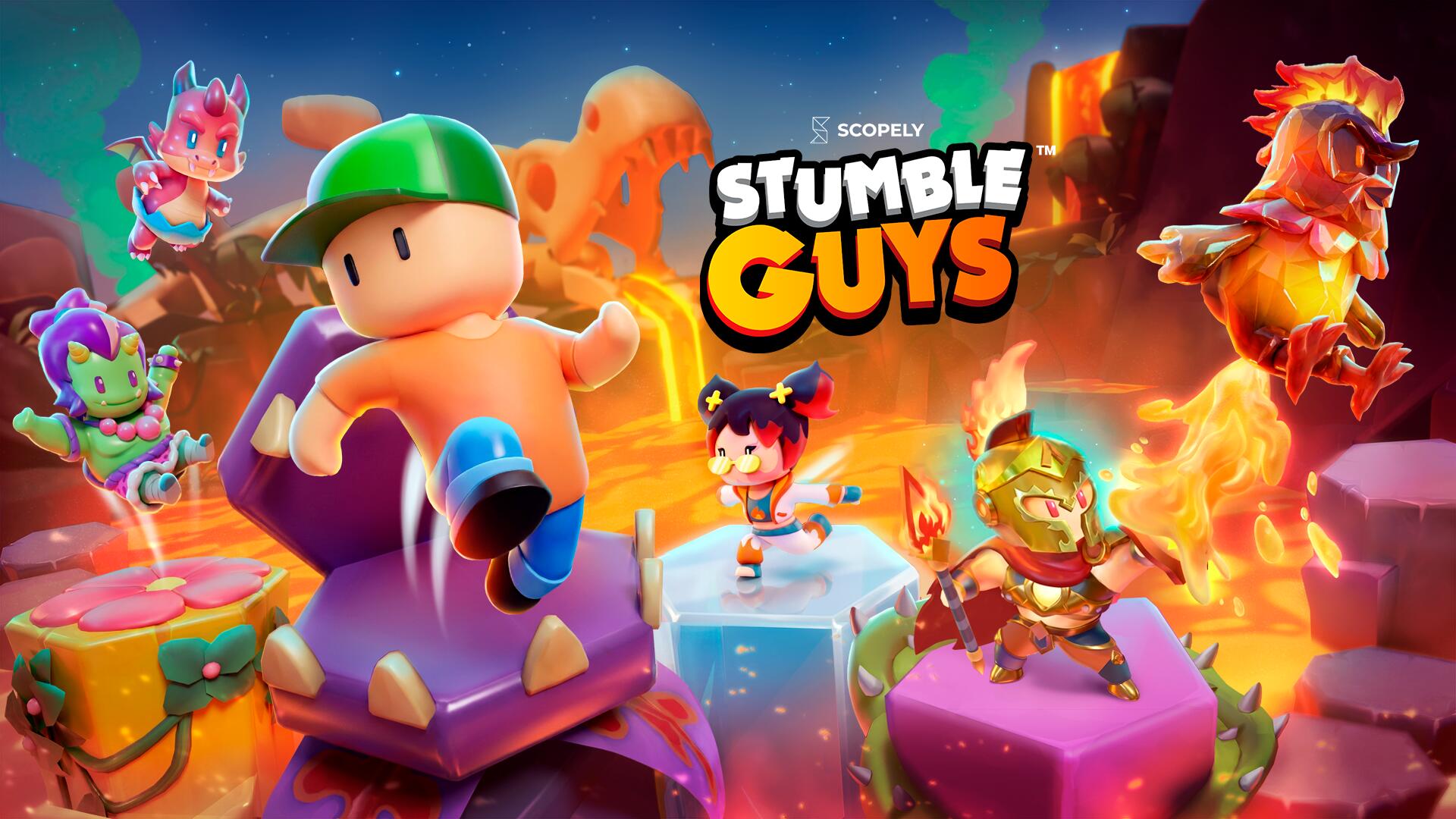 Discovery splash banner for Stumble Guys Discord server