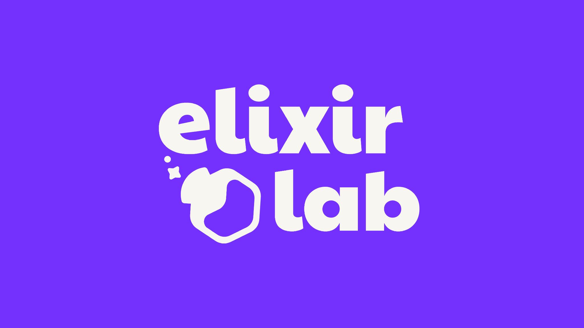 Discovery splash banner for Elixir Lab 🎗 Discord server