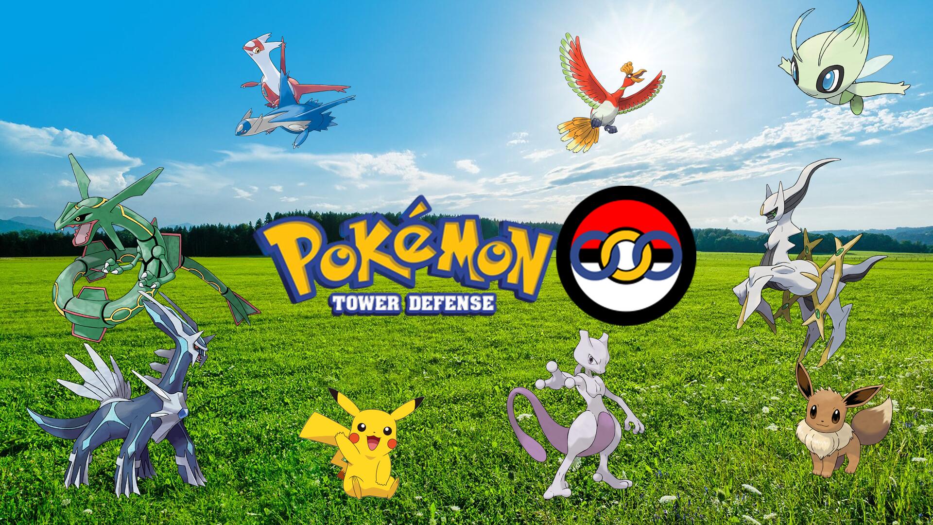 Discovery splash banner for PTD.oOo Pokemon Tower Defense Discord server