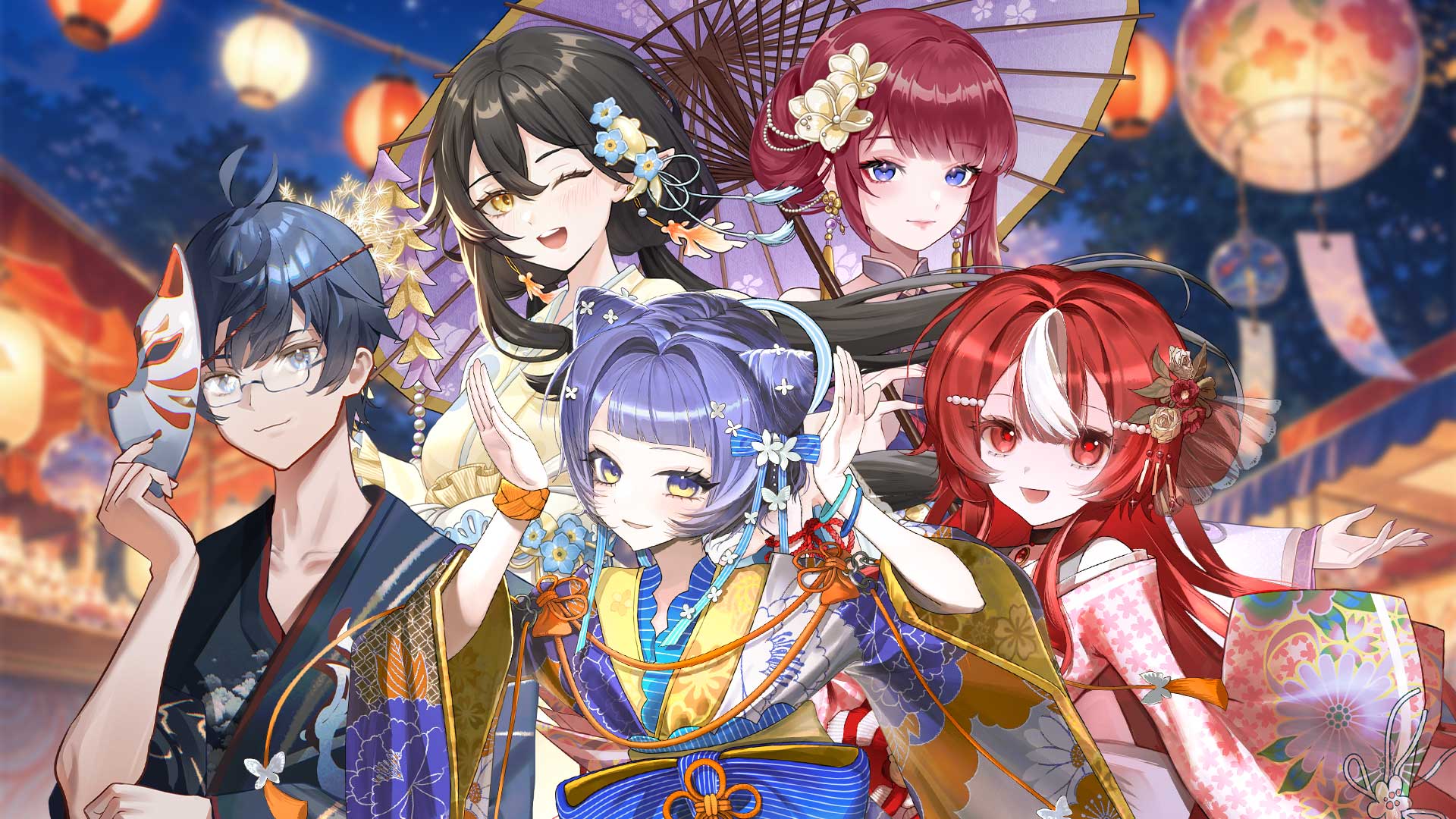 Discovery splash banner for 夢想之都 VTuber Discord server