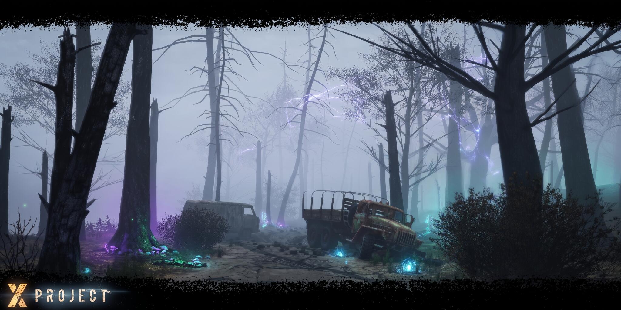 Discovery splash banner for X-PROJECT | STALKER | RP Discord server