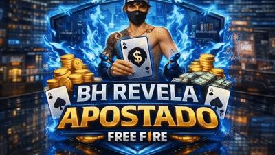 Discovery splash banner for BH REVELA APOSTAS | FREE FIRE Discord server
