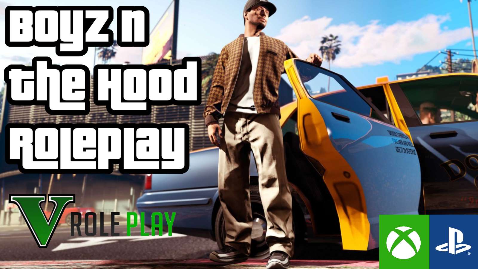 Discovery splash banner for BOYZ N THE HOOD ROLEPLAY | HQ Discord server