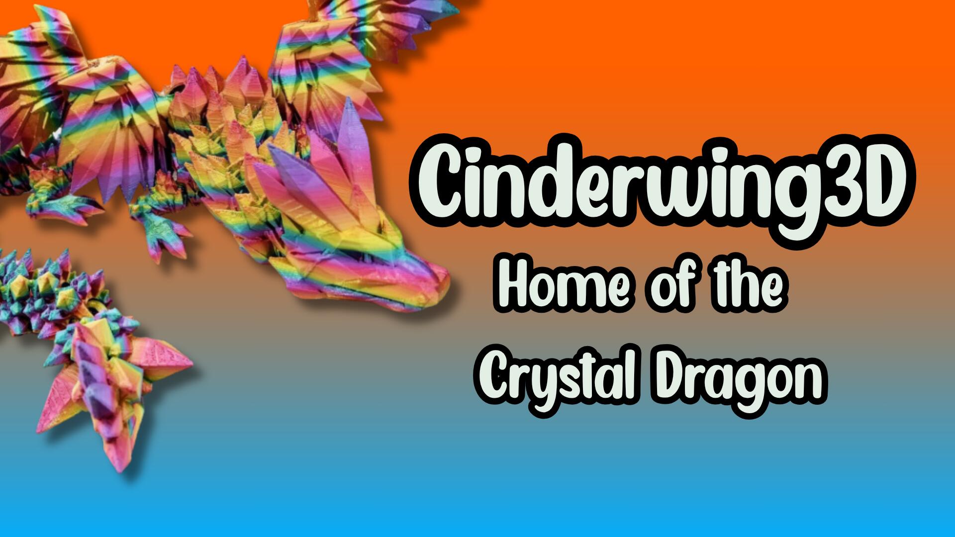 Discovery splash banner for Cinderwing3D Discord server