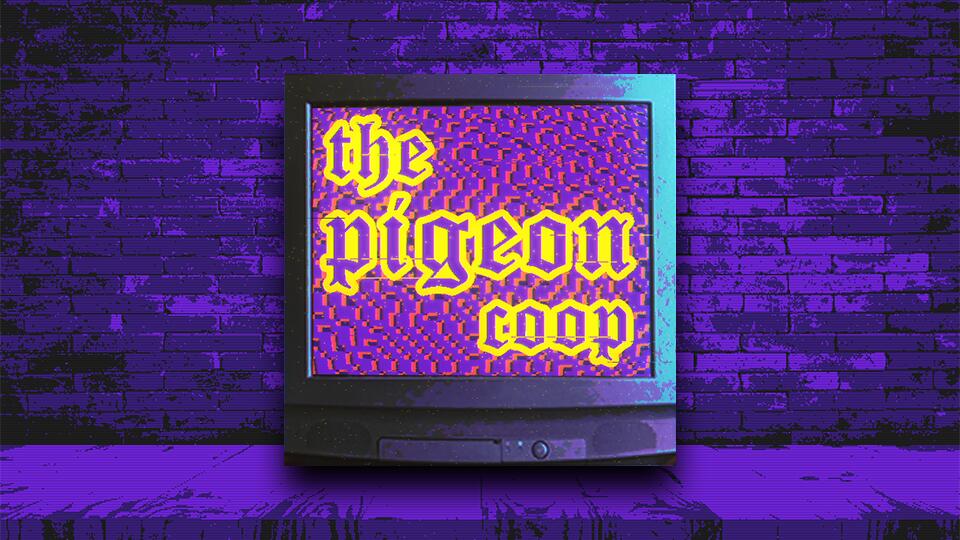 Discovery splash banner for Pigeonthief's Pigeon Coop Discord server
