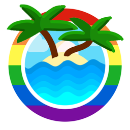 Discovery icon for Rainbow Isle: LGBTQ+ Server Discord server